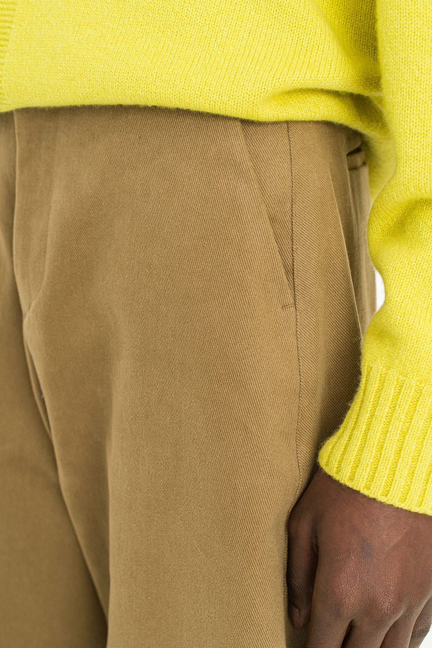 Menswear | Barrel Pants, Dark Beige