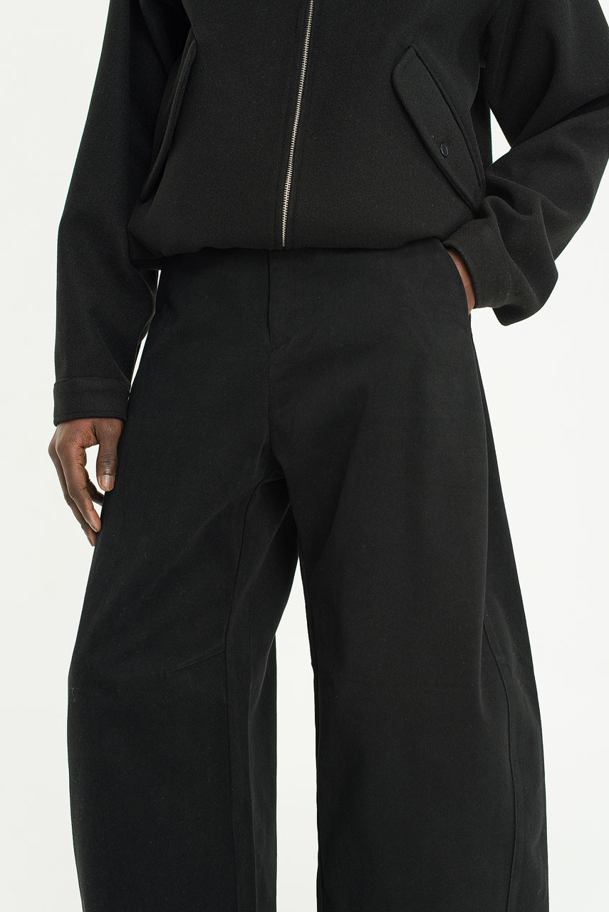Menswear | Barrel Pants, Black