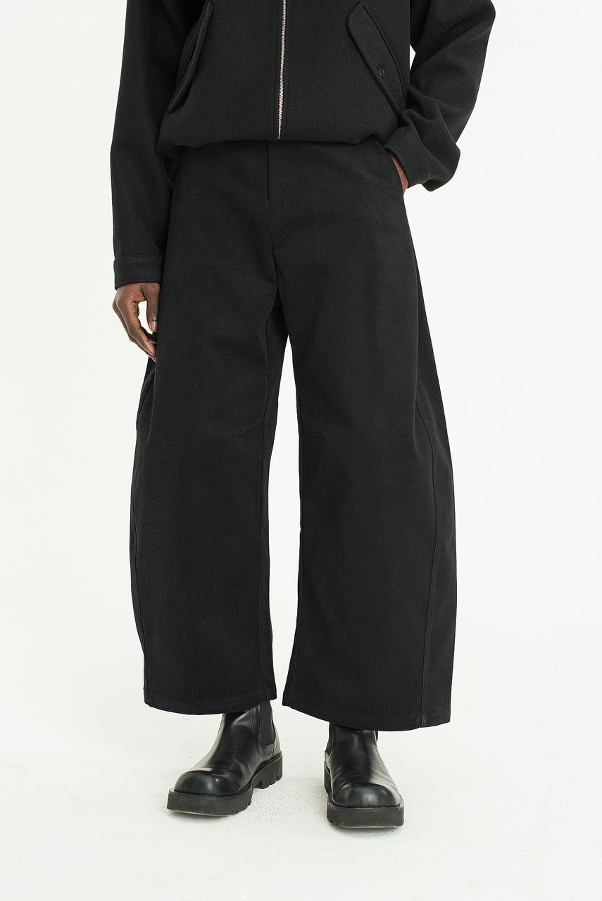 Menswear | Barrel Pants, Black