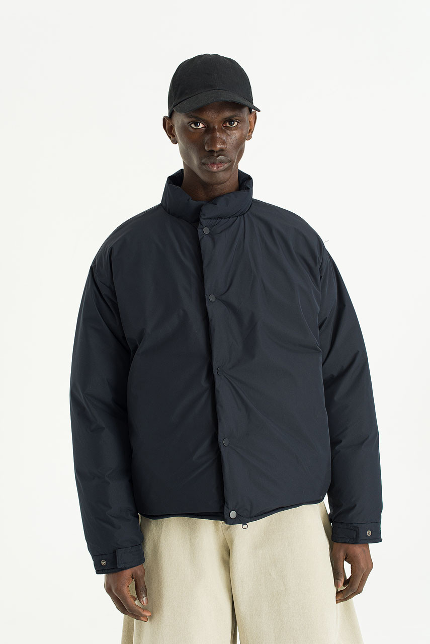 Menswear | Cropped-Down Jacket, Navy