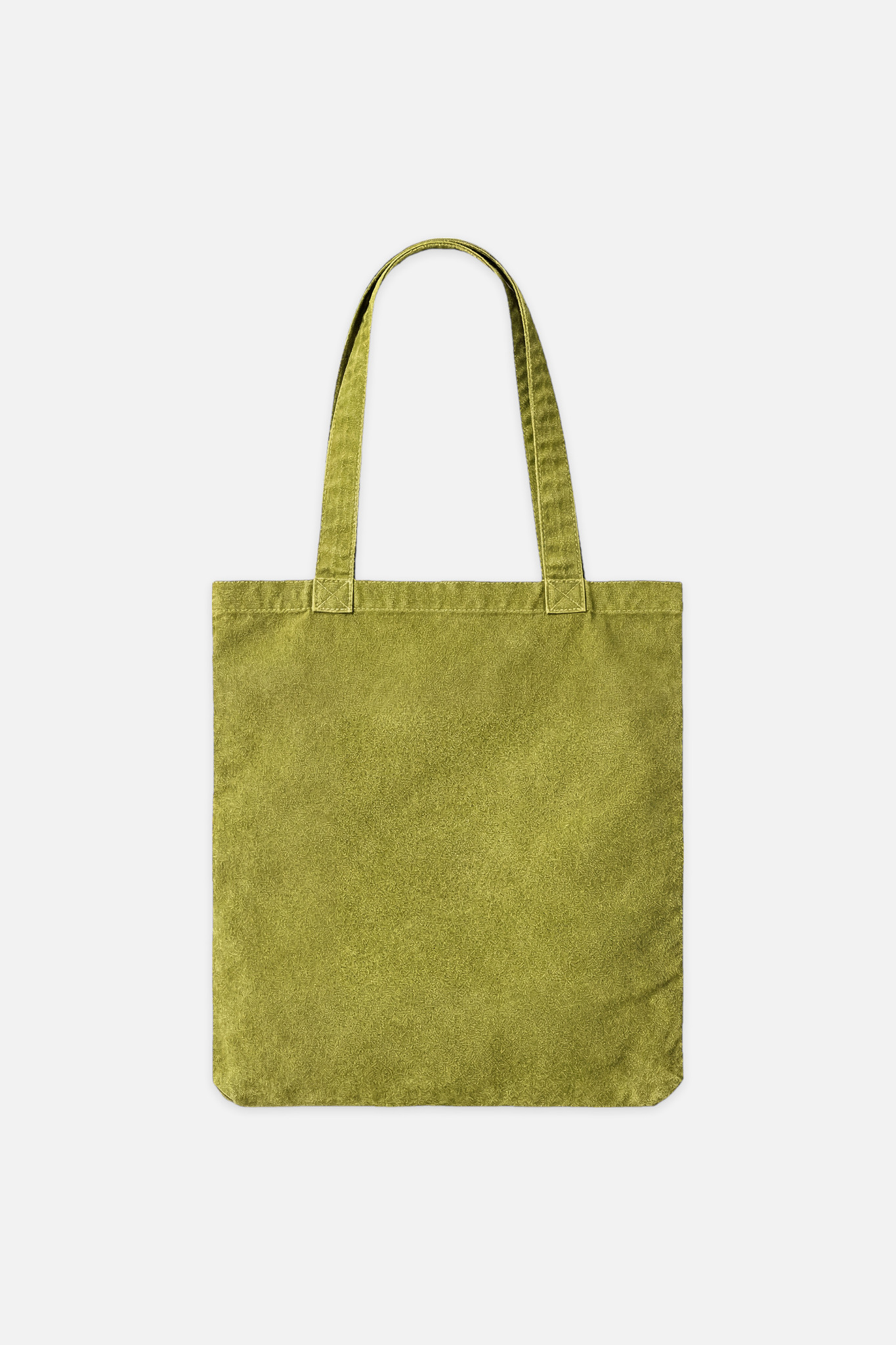 Heavyweight Pigment Tote, Pea Green