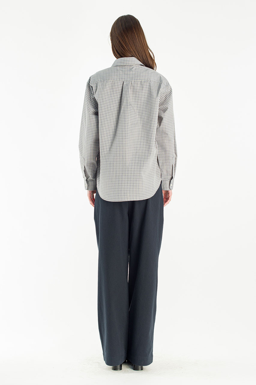 Andy Check Shirt, Blue