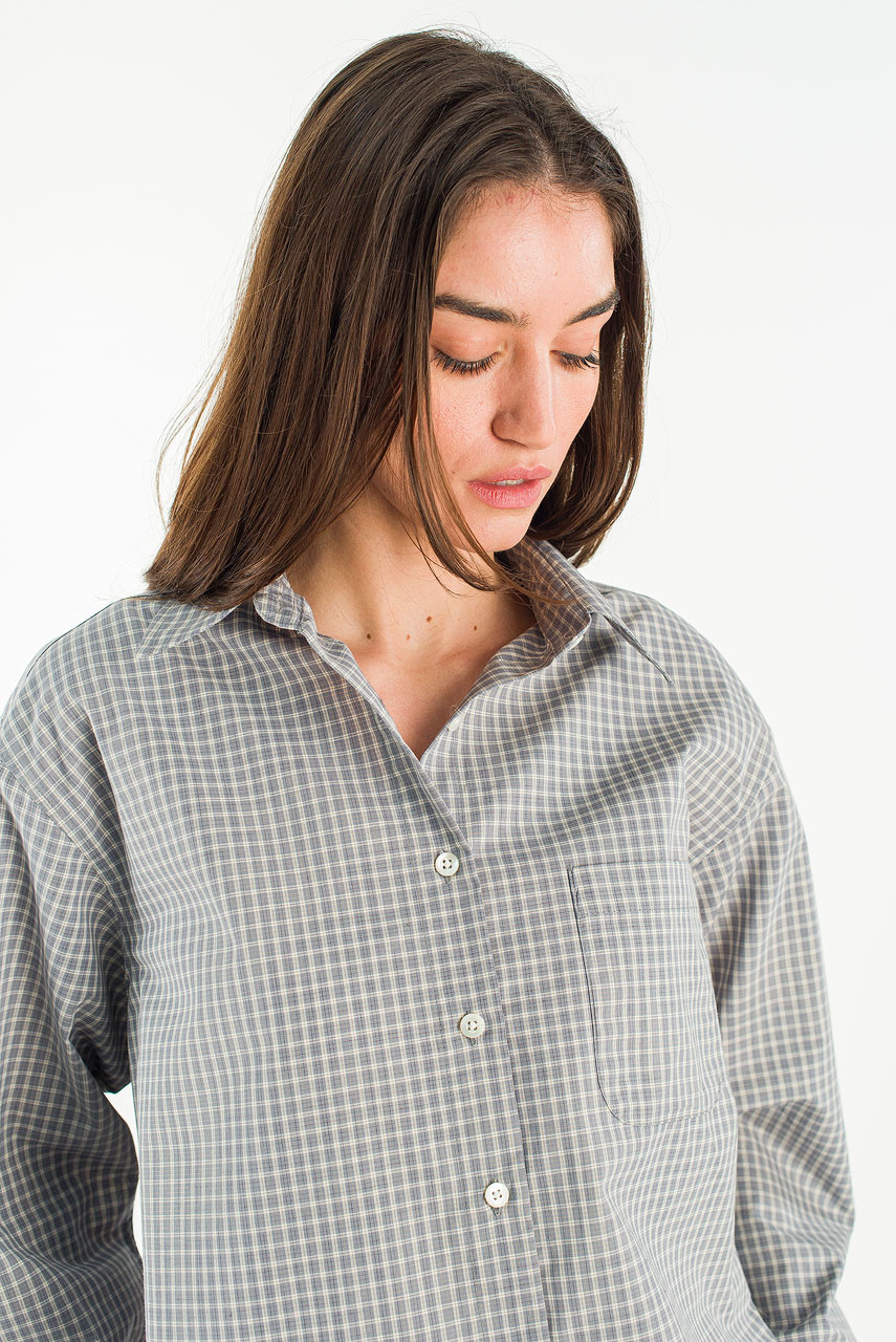 Andy Check Shirt, Blue