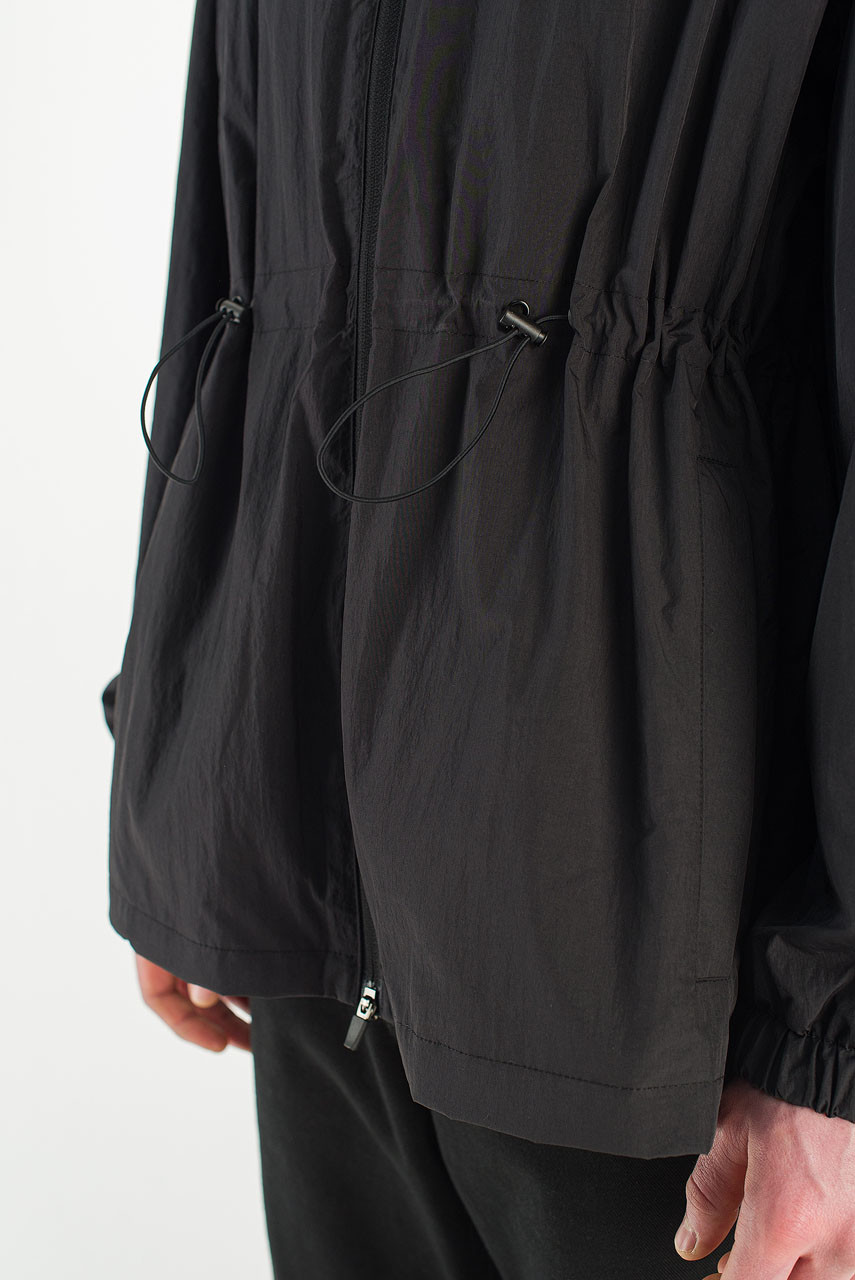 Menswear | Cinch Windbreaker, Black