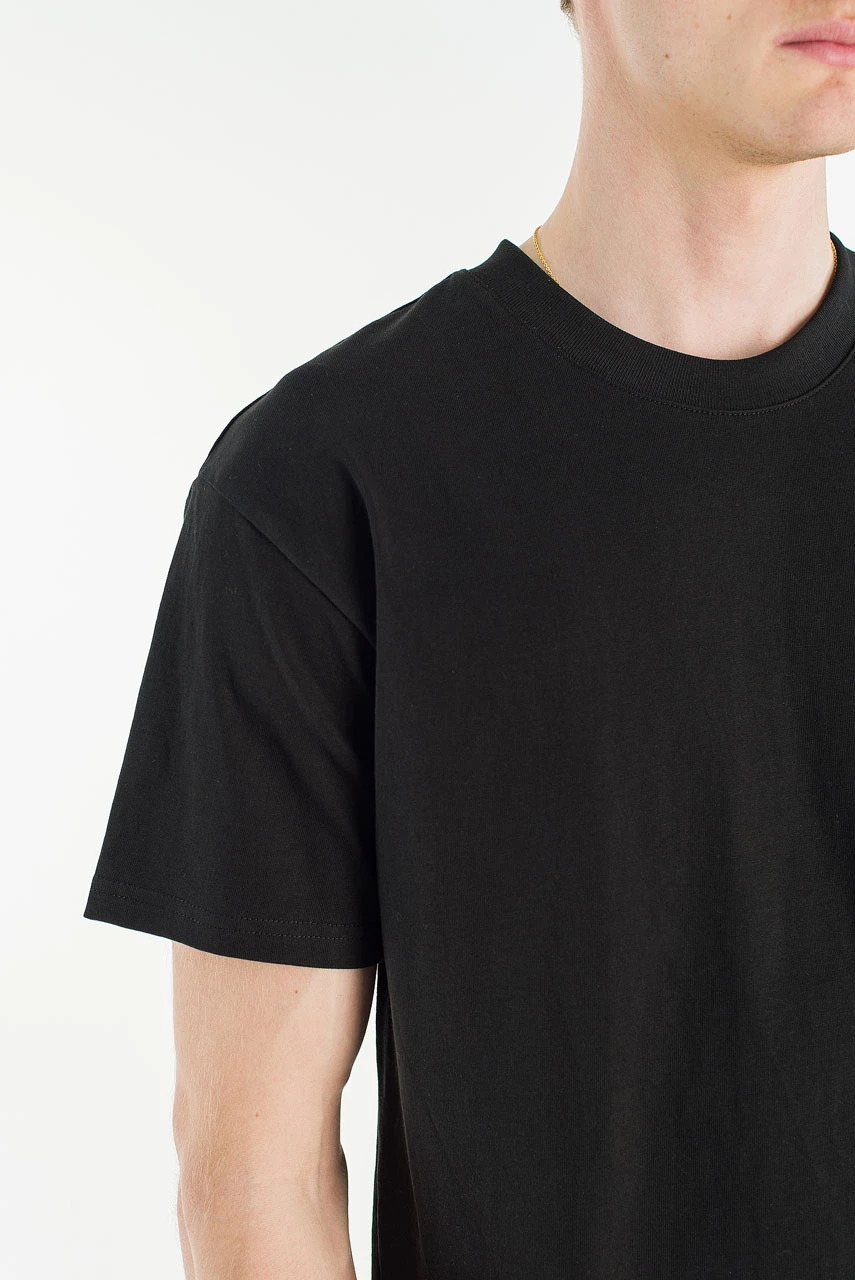 Menswear | Cropped Tee, Black