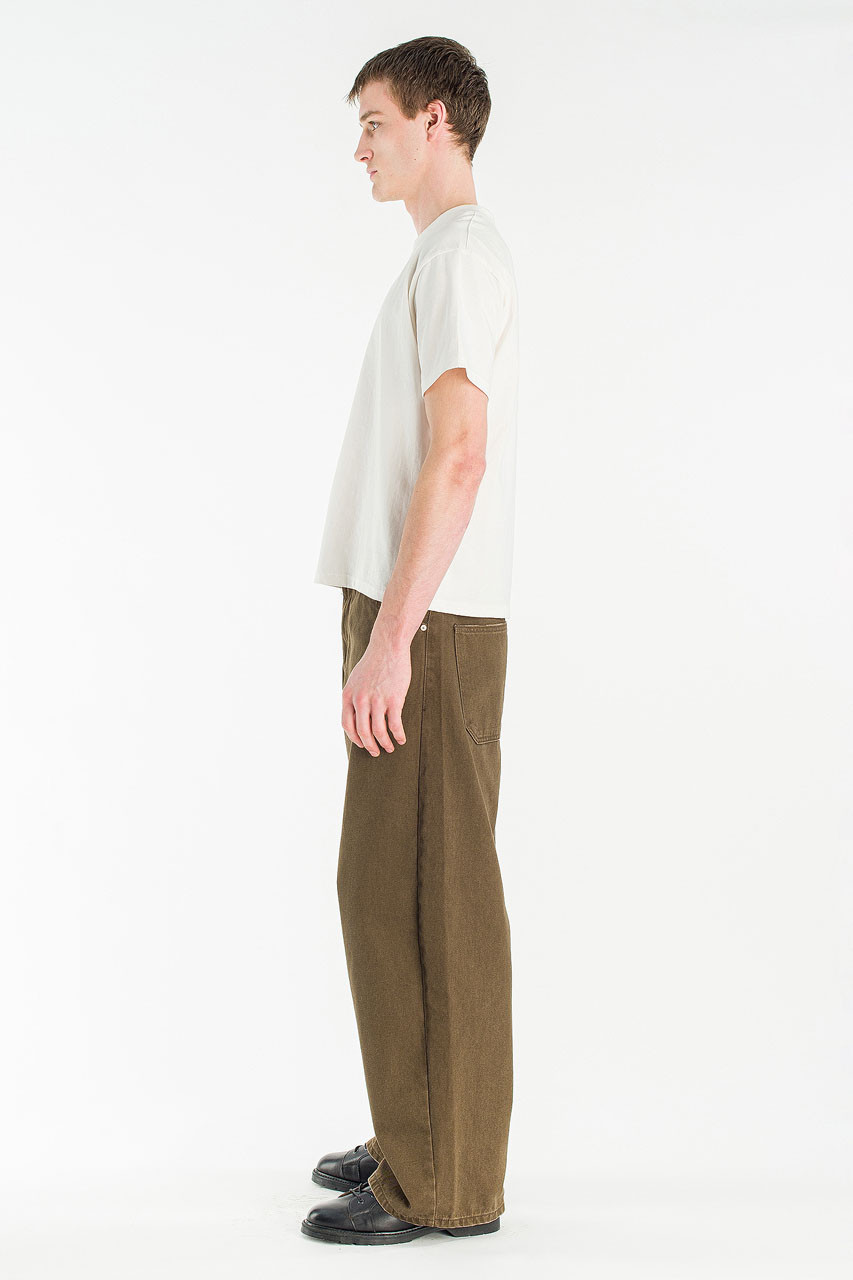Menswear | Cropped Tee, White