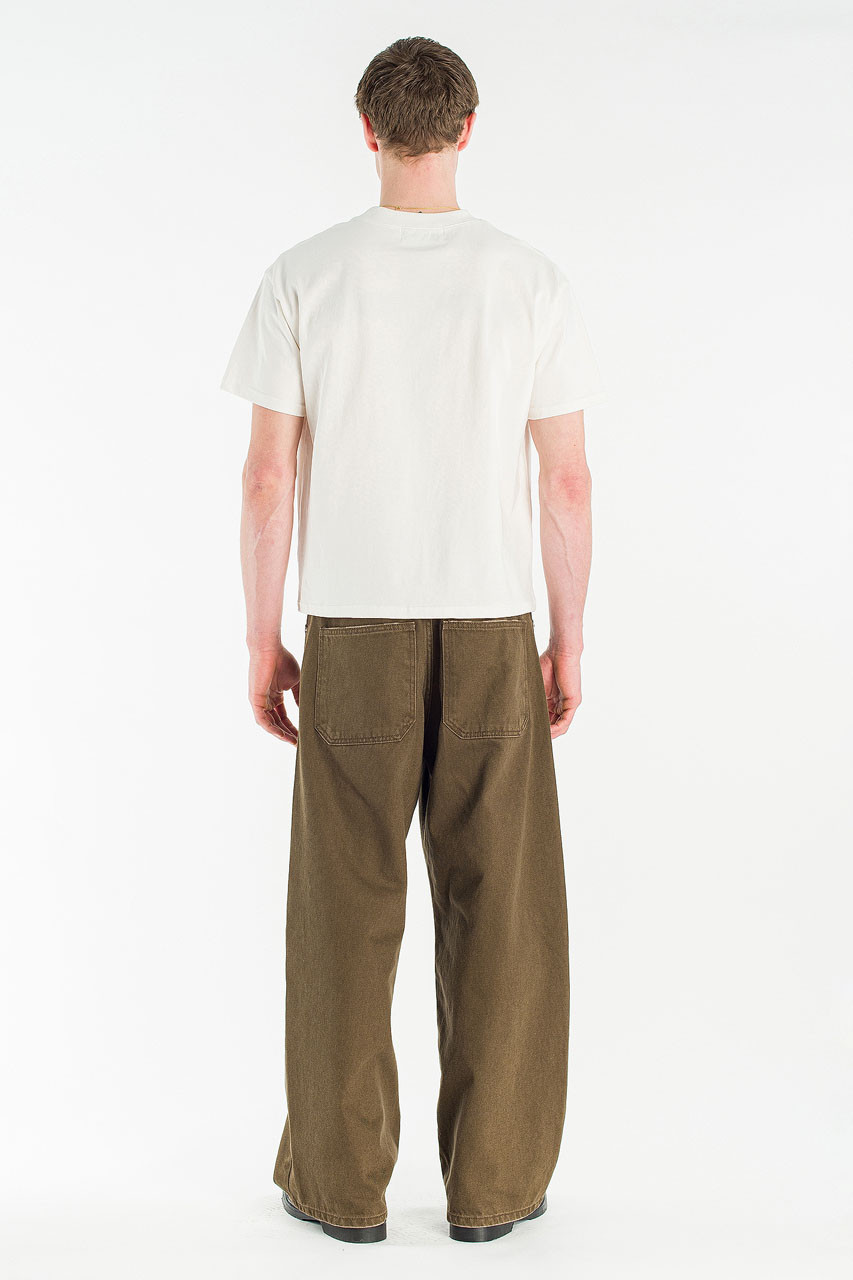 Menswear | Cropped Tee, White