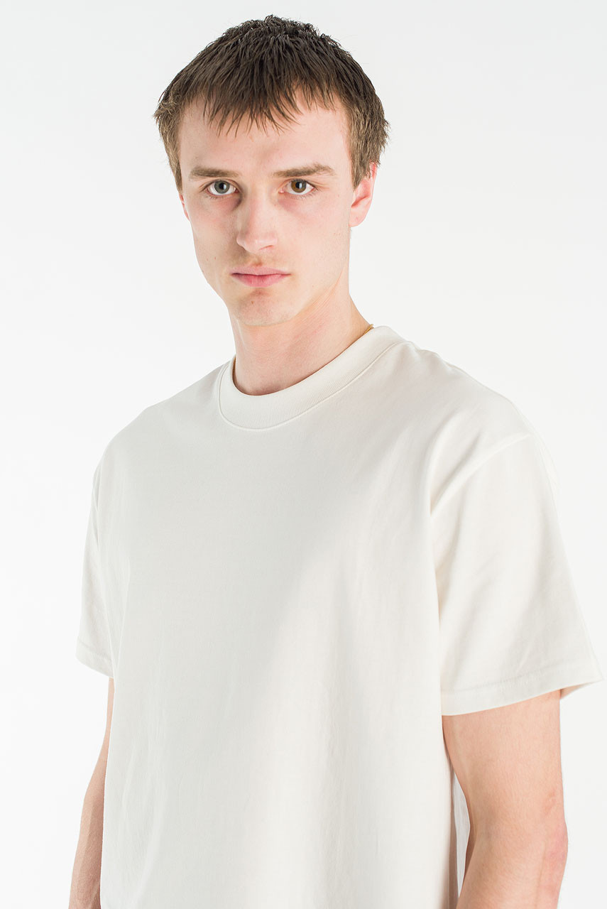 Menswear | Cropped Tee, White