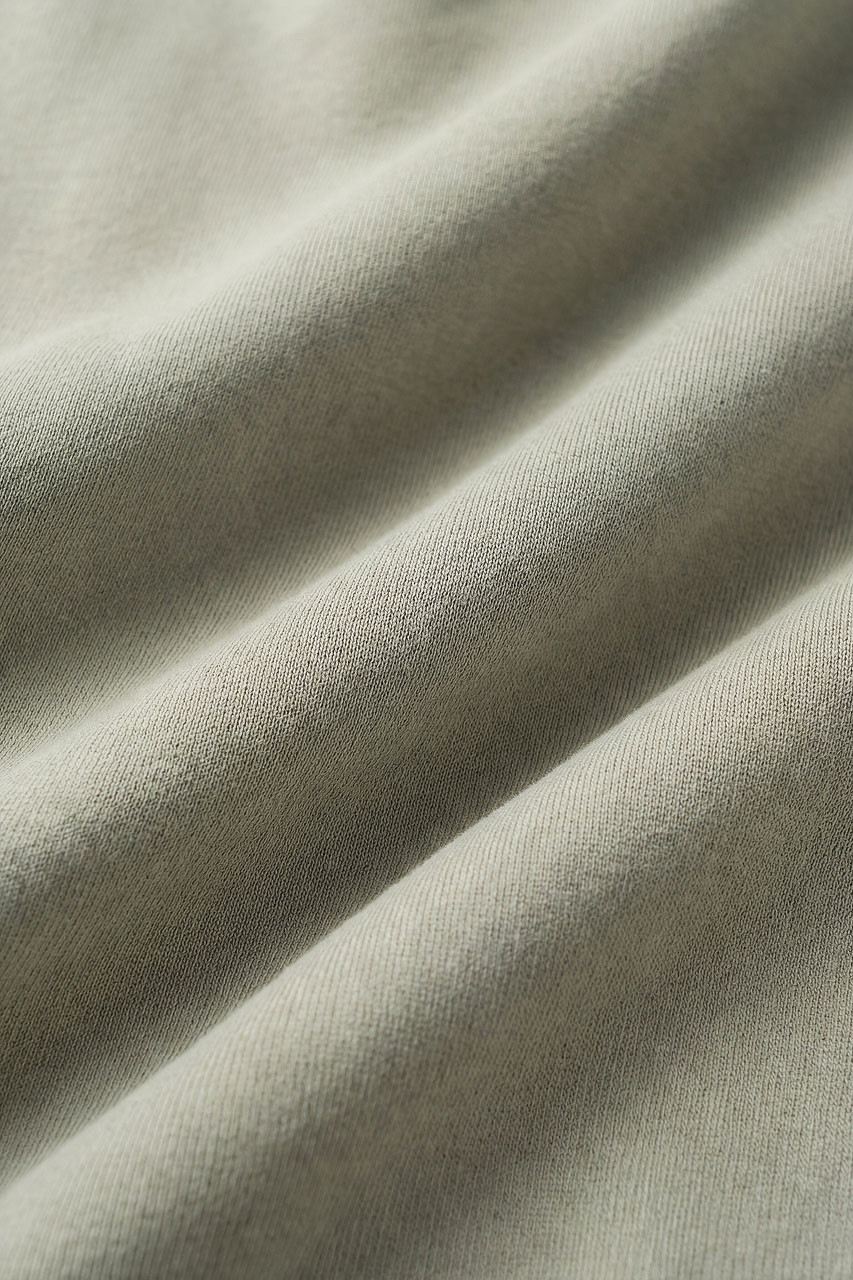 Menswear | Cropped Mid-Weight Sweatshirt, Khaki