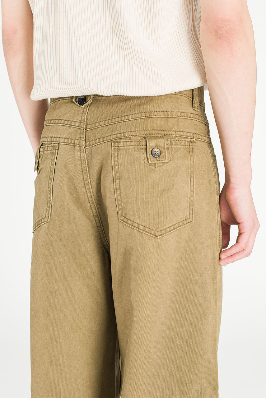 Menswear | Vintage Wash Cargo Pants, Light Brown