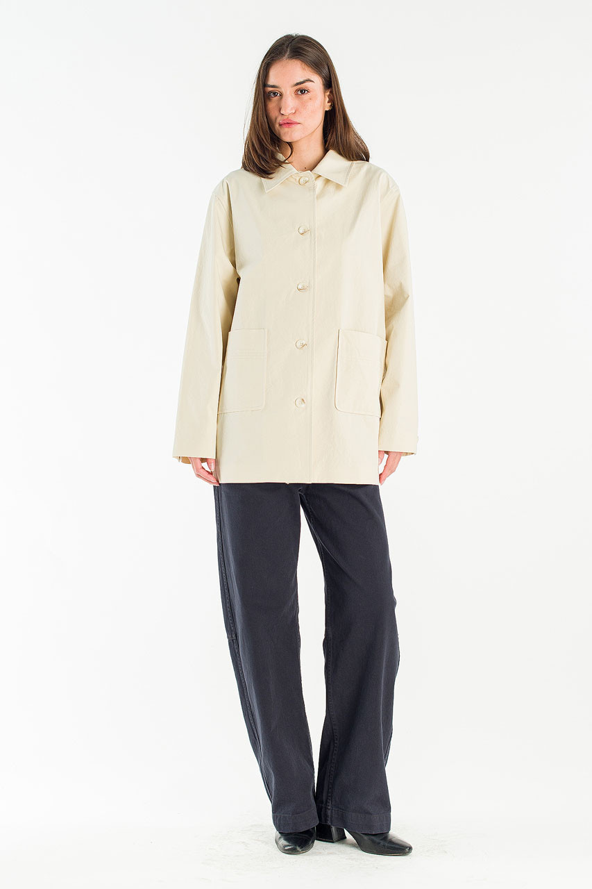 Essay Half Trench Coat, Beige