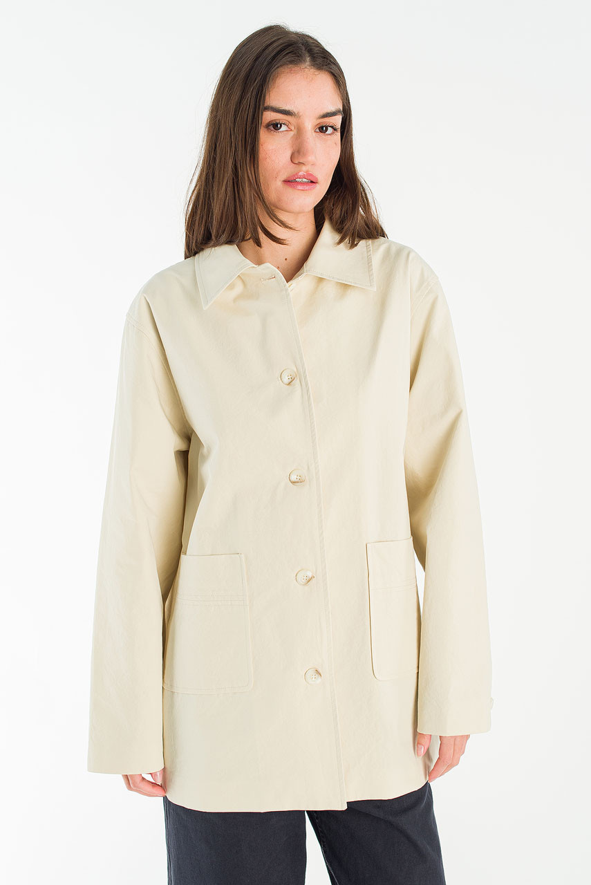 Essay Half Trench Coat, Beige