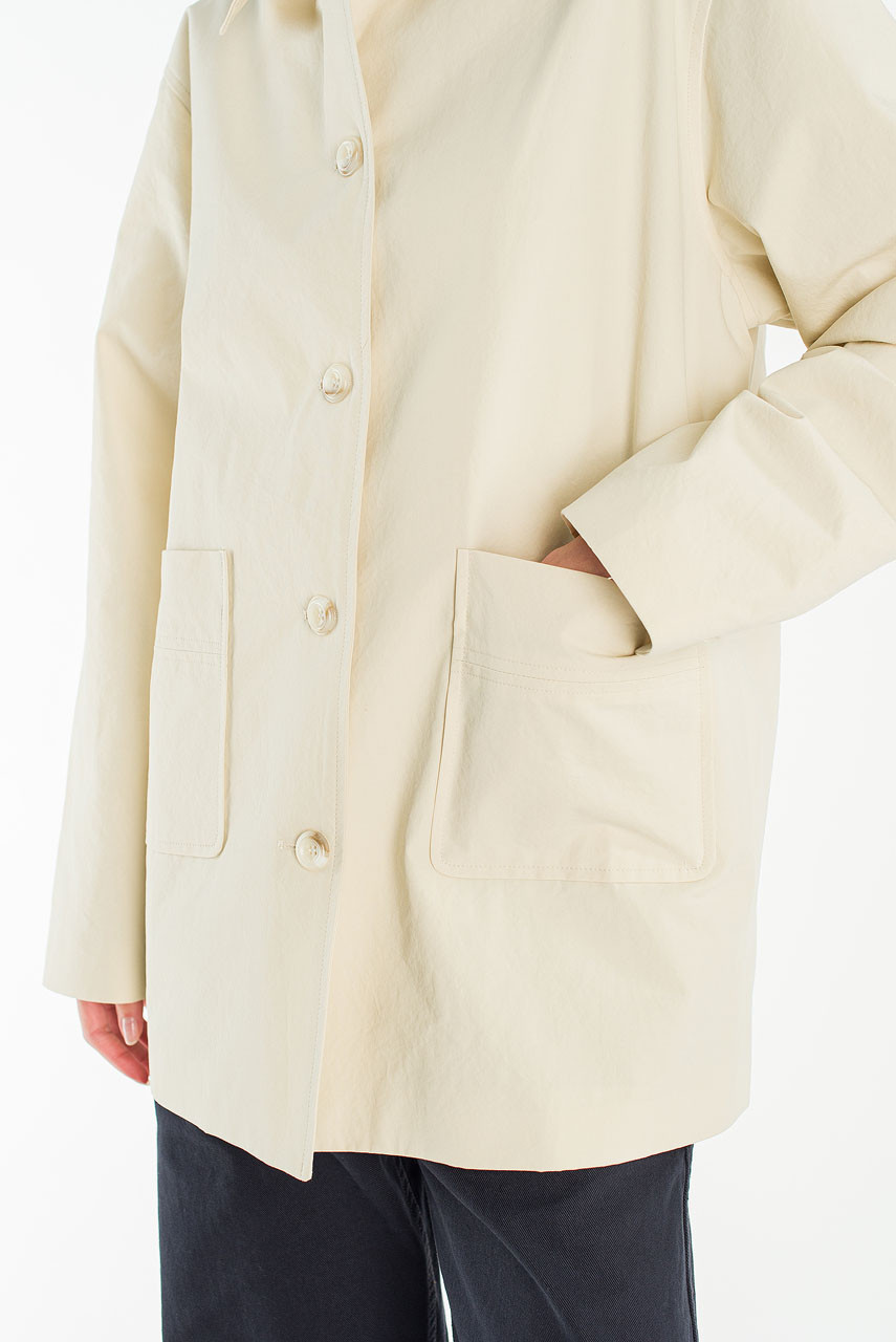 Essay Half Trench Coat, Beige
