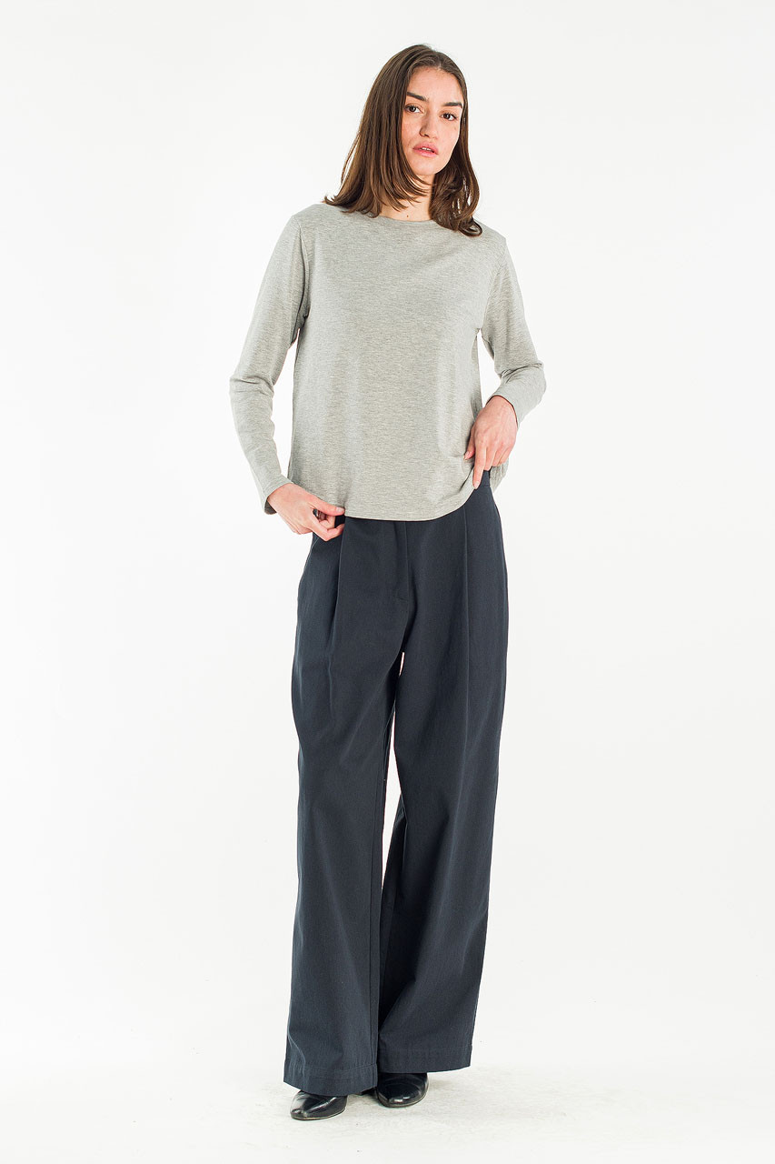 Salt Long Sleeve Tee, Grey