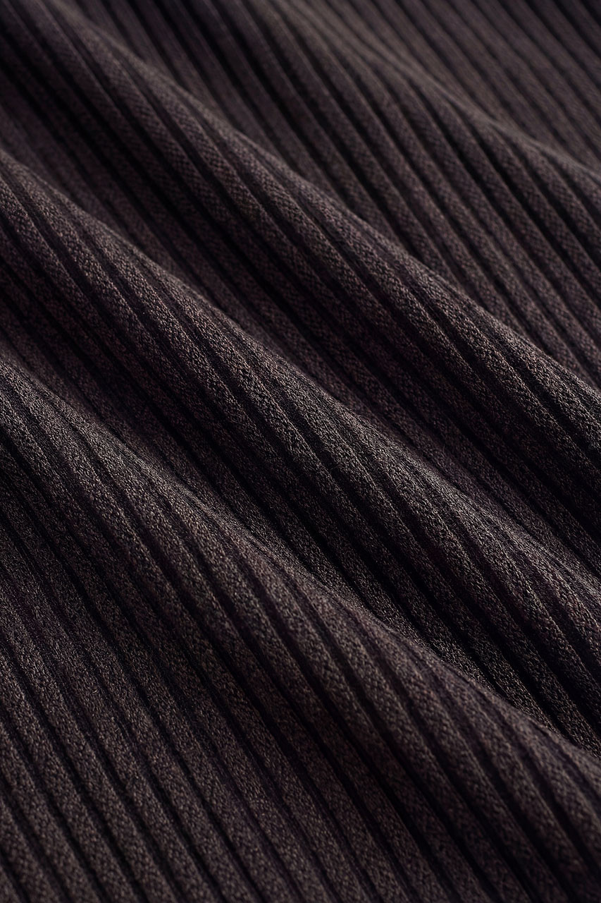 Menswear | Velour Zipper Henley Tee, Charcoal