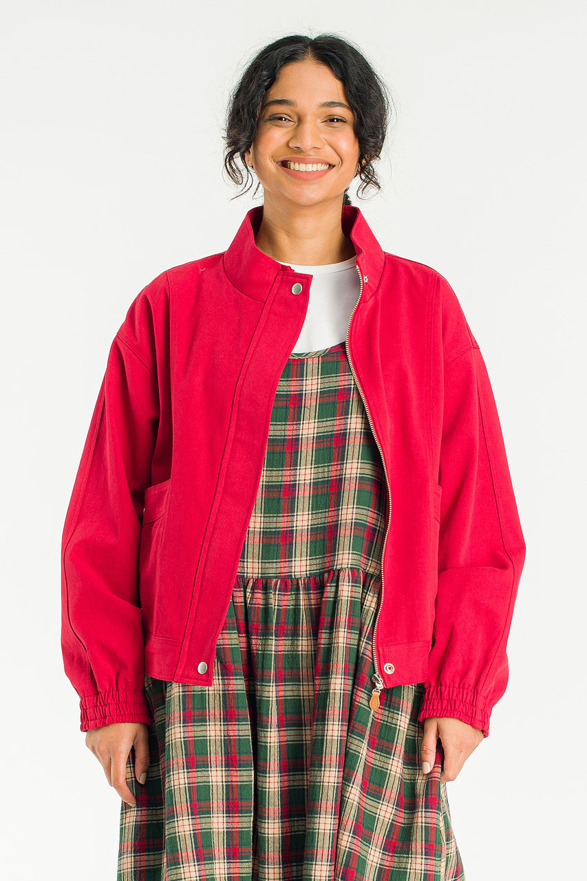Salt Simple Blouson, Red