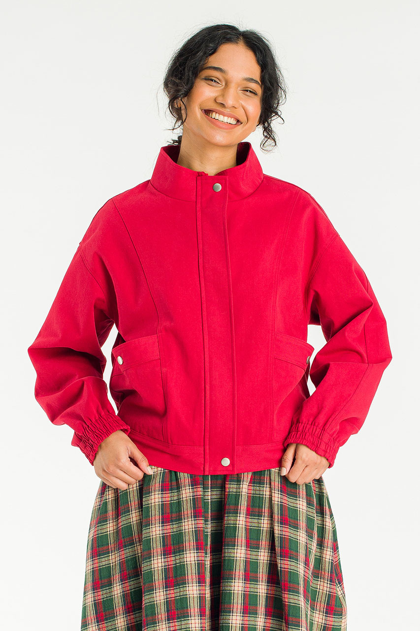 Salt Simple Blouson, Red