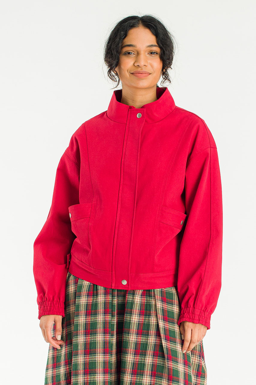 Salt Simple Blouson, Red