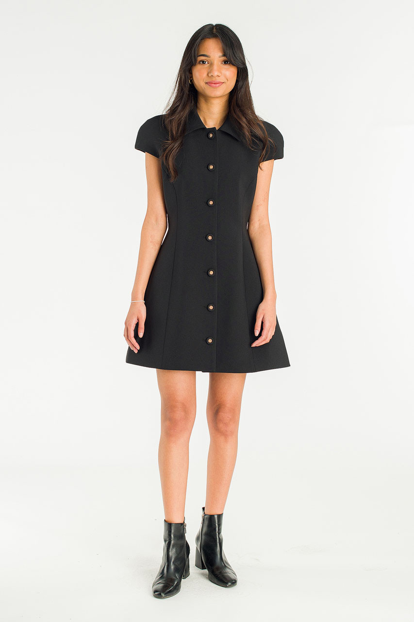 Kane Mini Dress, Black