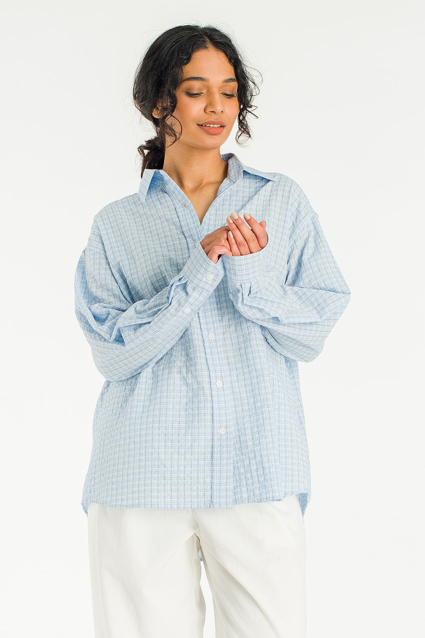 Salt Check Shirt, Blue