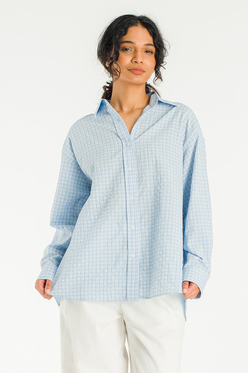 Salt Check Shirt, Blue