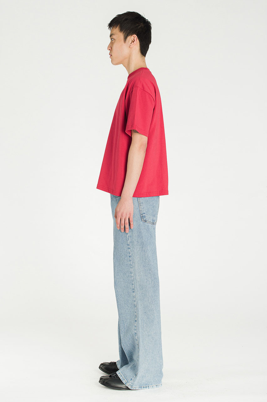 Menswear | Box T-Shirt, Red