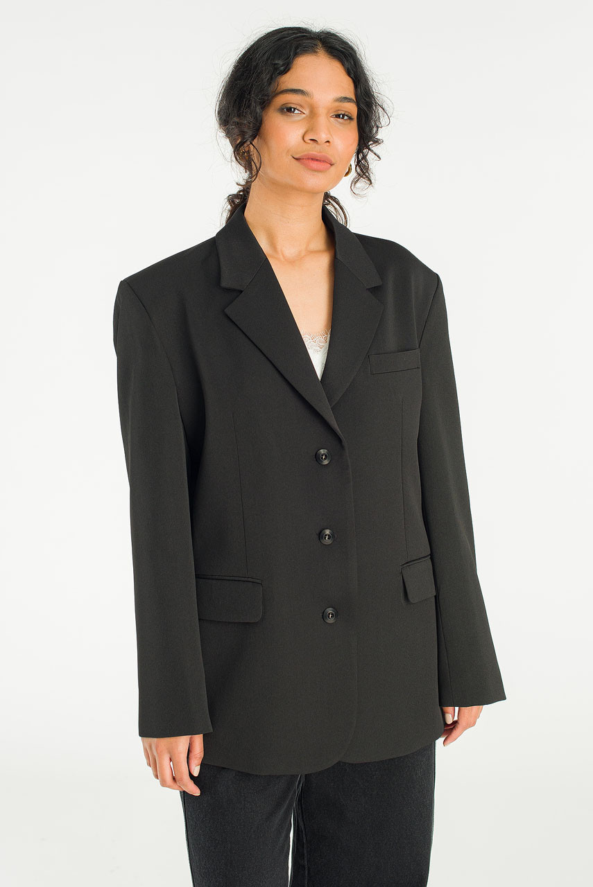 Roma Structure Jacket, Black