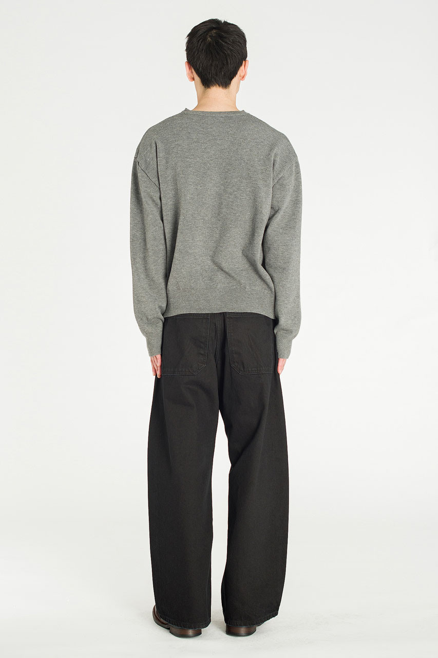 Menswear | Mini V-Neck, Charcoal