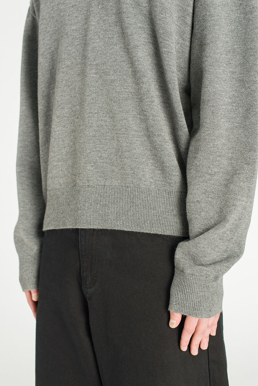 Menswear | Mini V-Neck, Charcoal