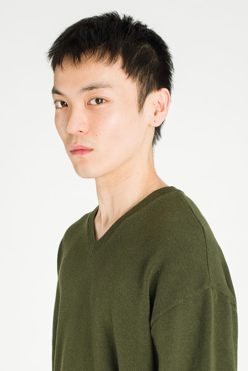 Menswear | Mini V-Neck, Khaki