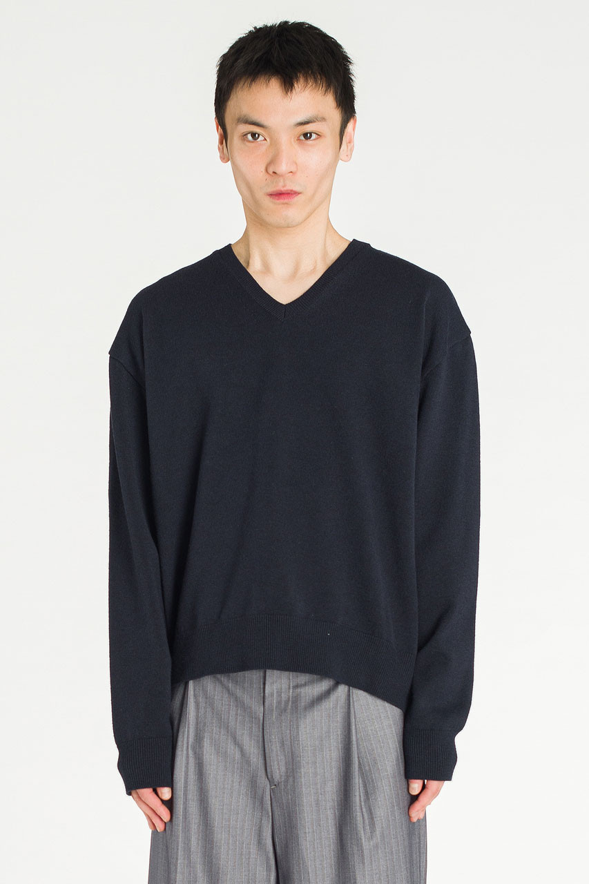Menswear | Mini V-Neck, Navy