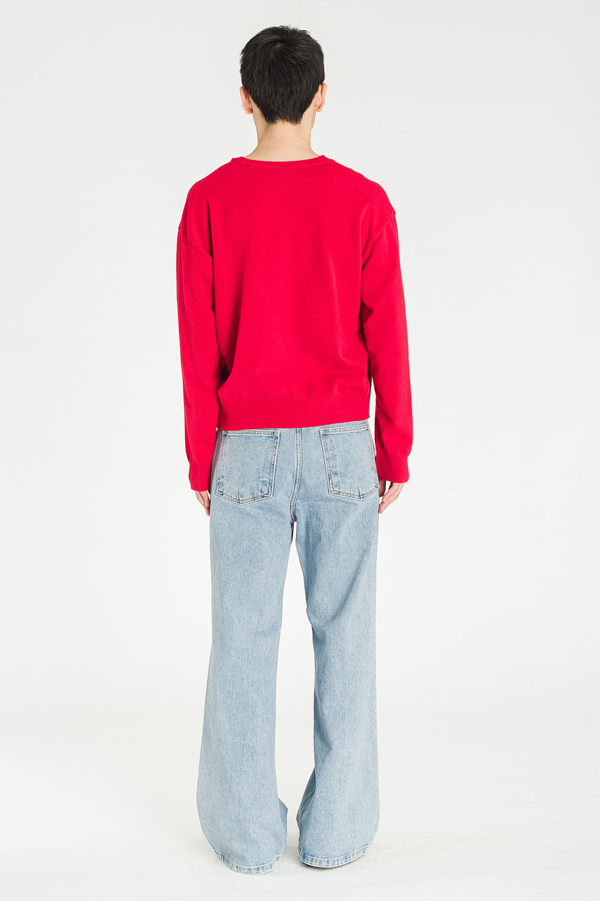 Menswear | Mini V-Neck, Red