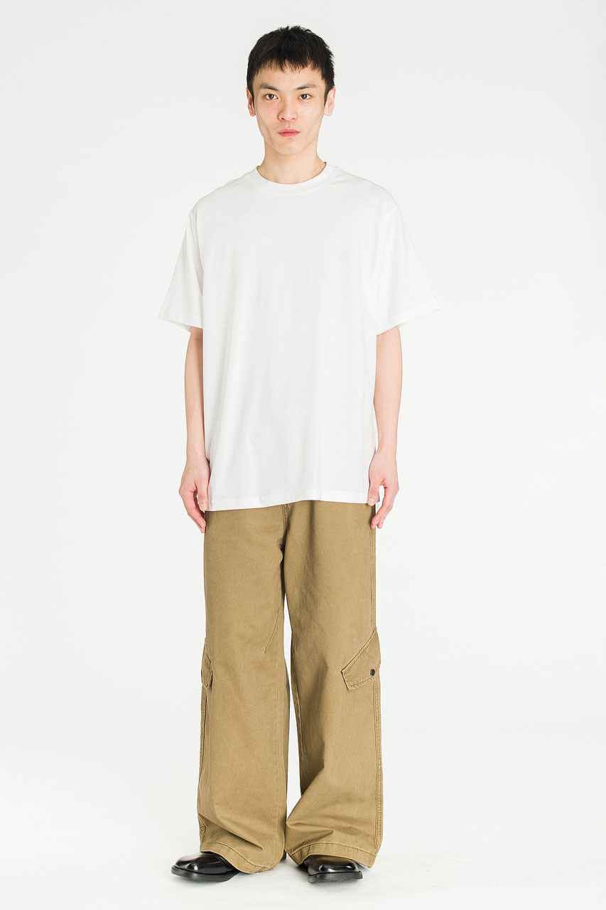 Menswear | Oversized Silket Tee, White