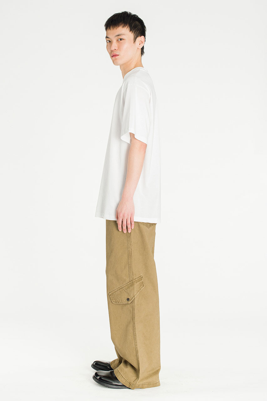 Menswear | Oversized Silket Tee, White