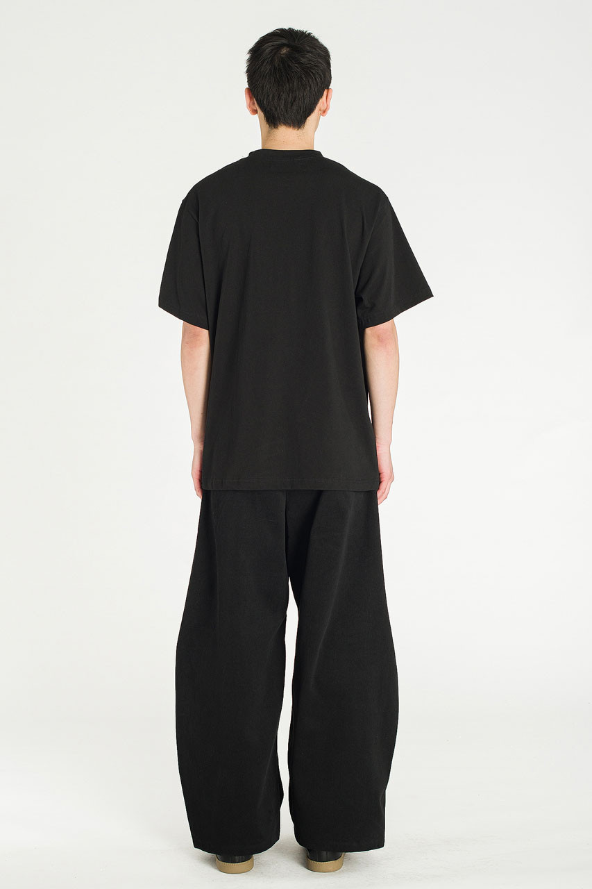 Menswear | Oversized Silket Tee, Black