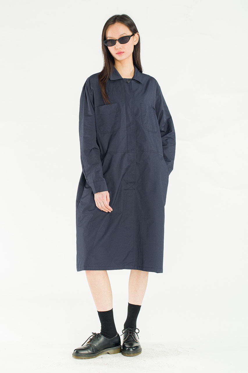Madrid Utility Dress, Navy