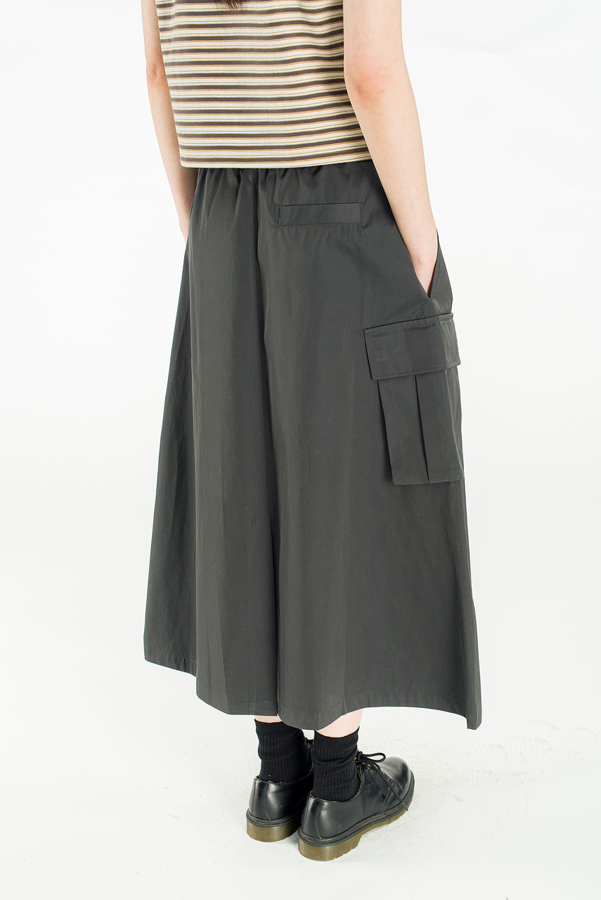 Bea Pocket Skirt, Charcoal