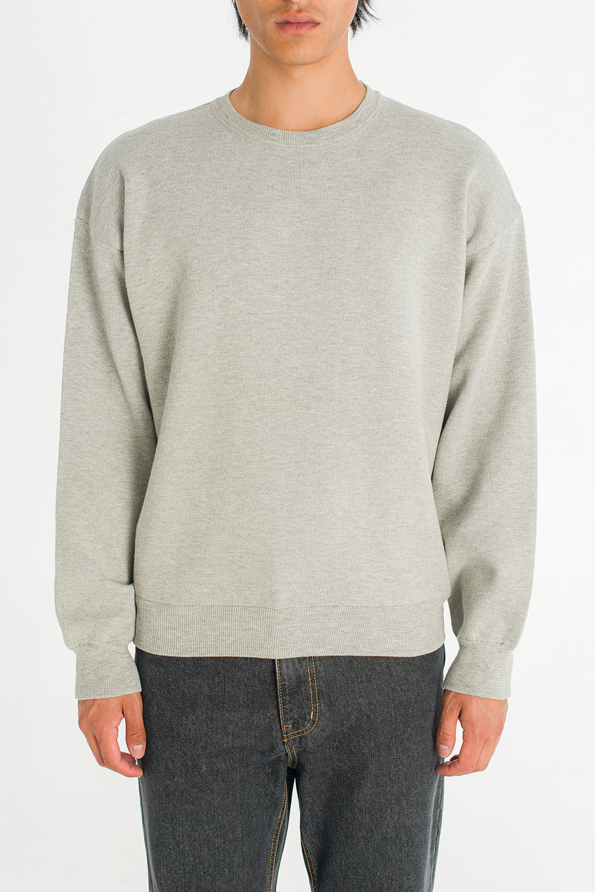 Menswear | Core Crew Knit, Grey