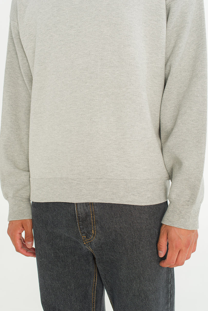 Menswear | Core Crew Knit, Grey