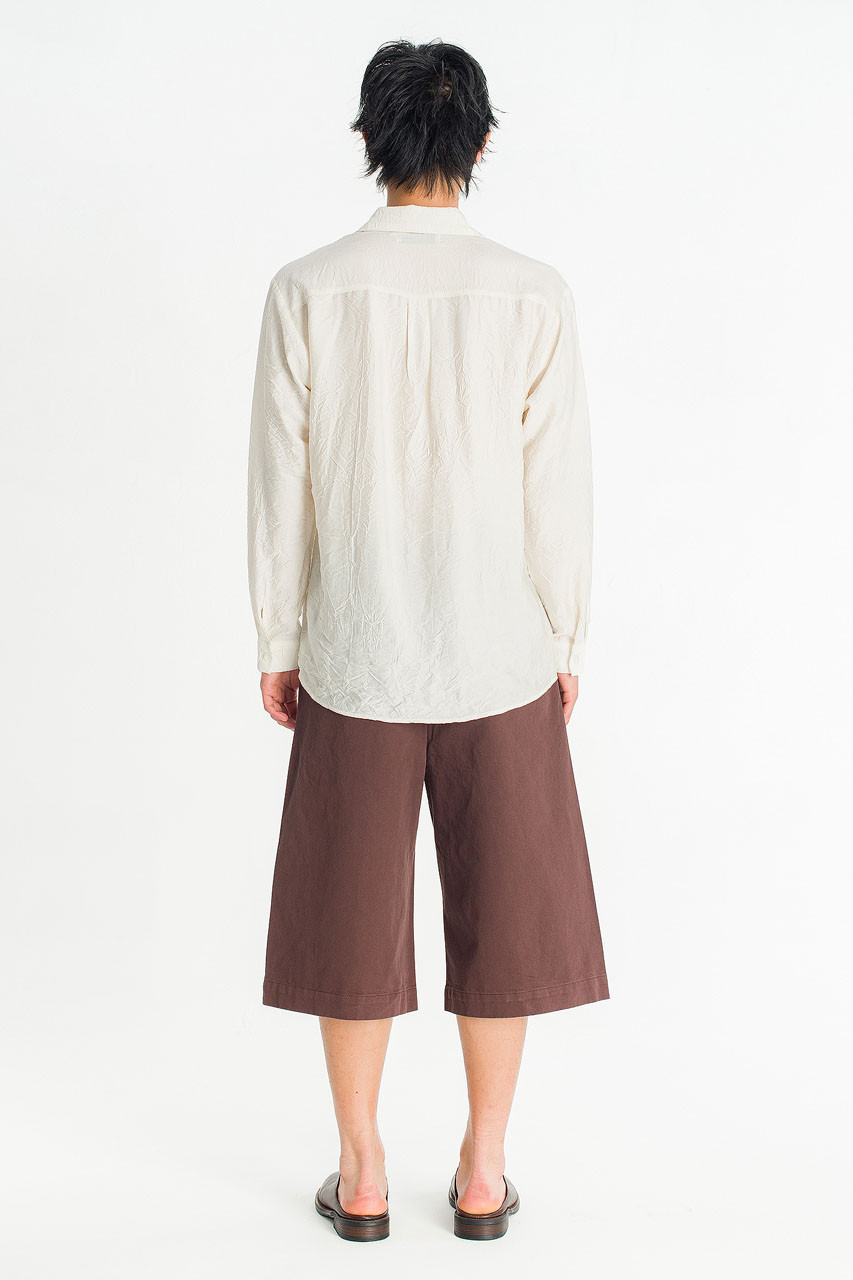 Menswear | Crinkle Shirt, Ivory