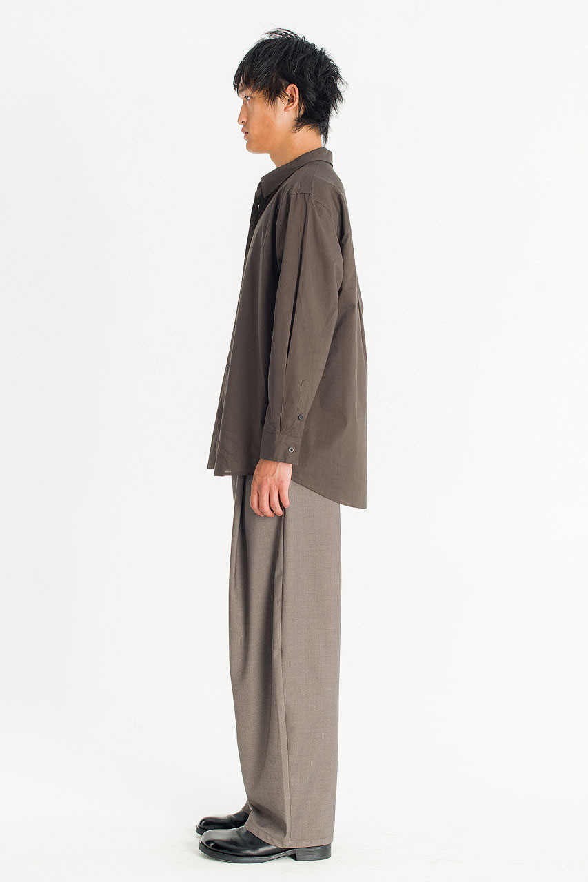 Menswear | Light Shirt, Dark Brown