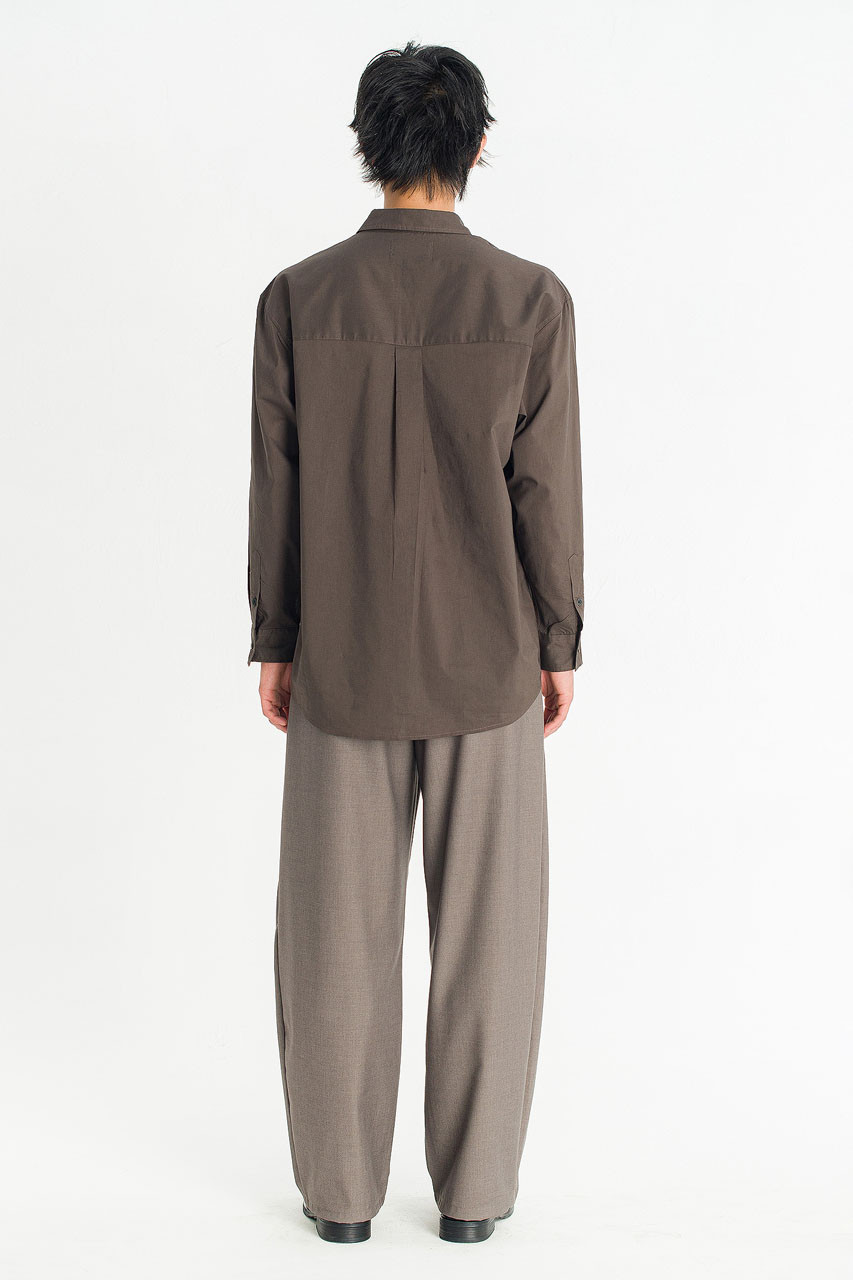 Menswear | Light Shirt, Dark Brown