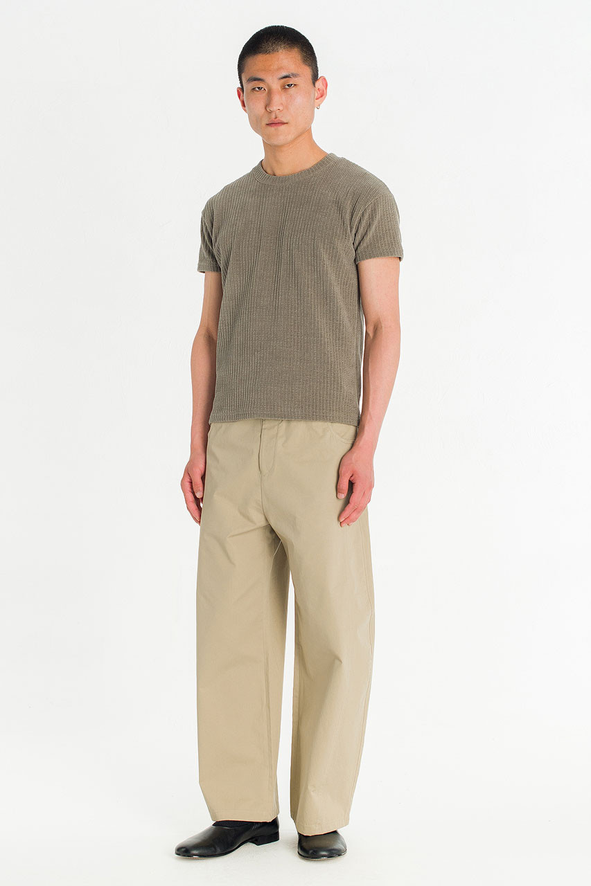 Menswear | Tonal Sheen Tee, Grey