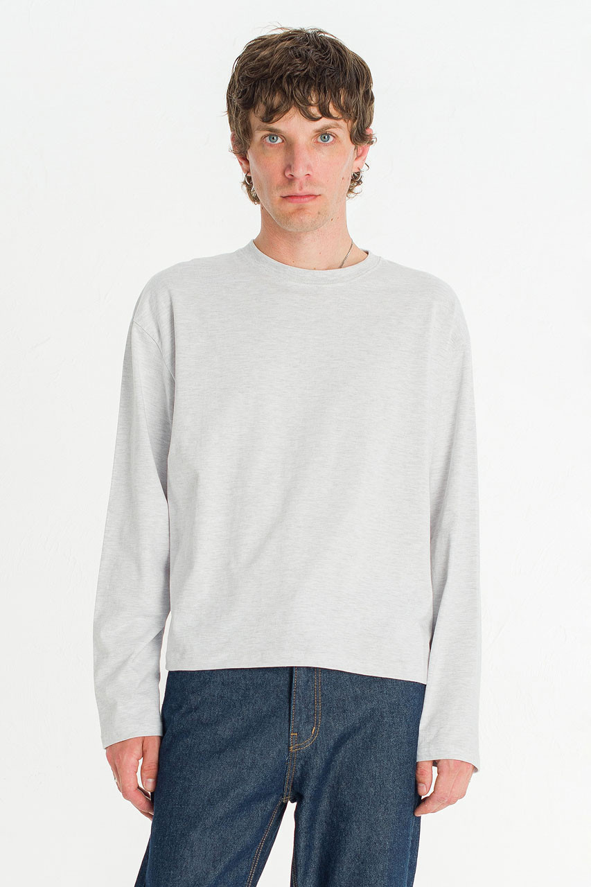Menswear | Essential Crop Tee, Stone