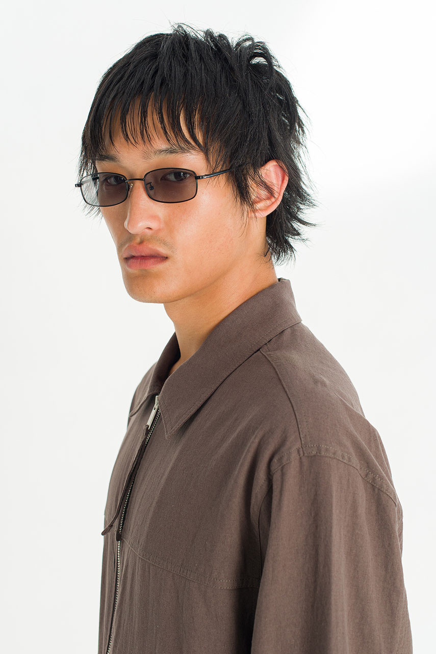 Menswear | Linen Blouson, Mocha