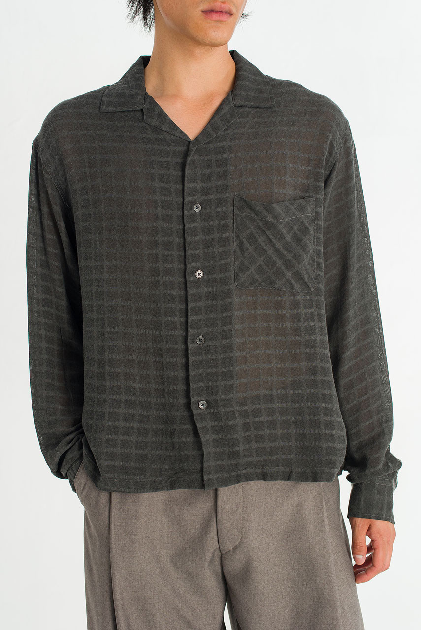 Menswear | Cabana Shirt, Black