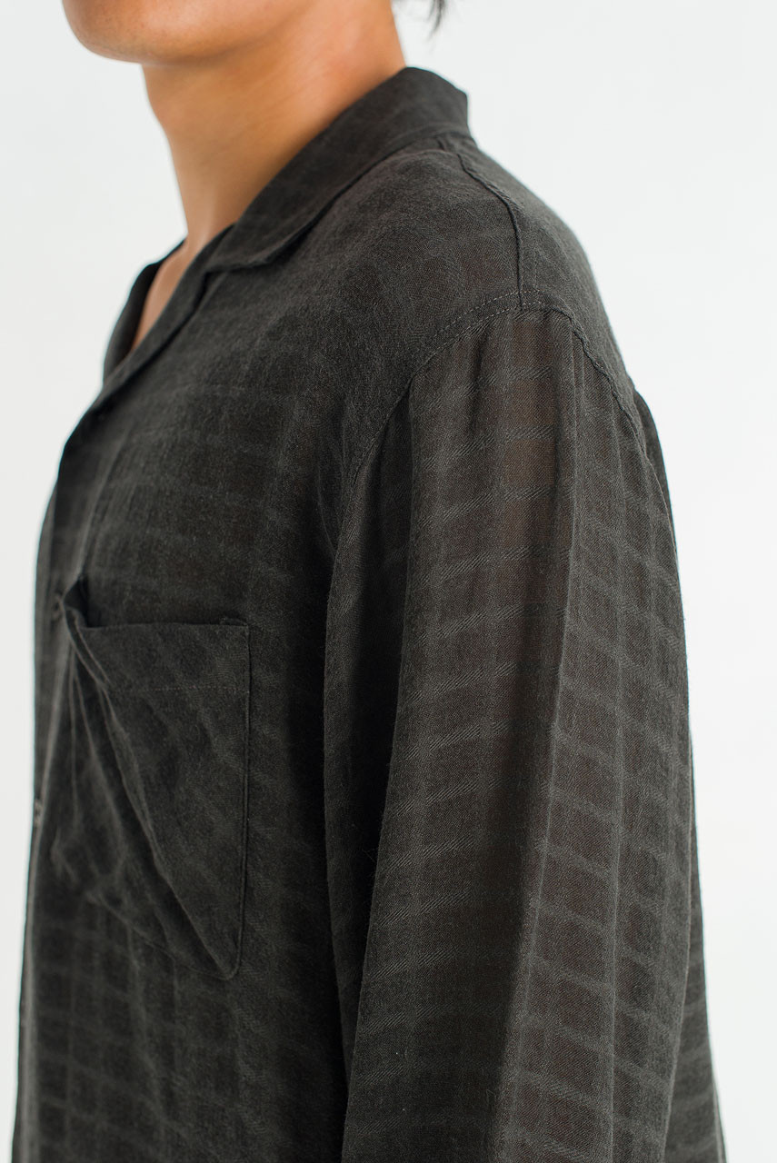 Menswear | Cabana Shirt, Black