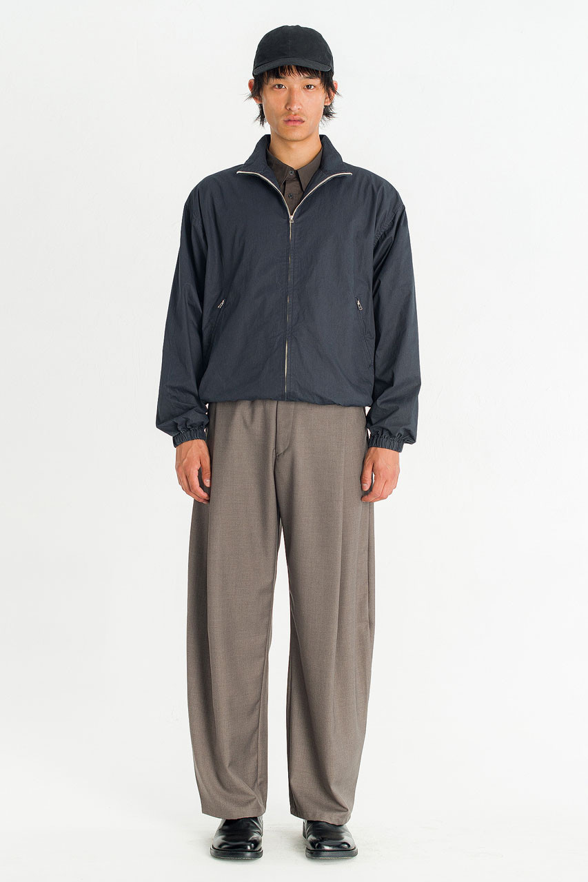 Menswear | Cotton Funnel Jacket, Navy