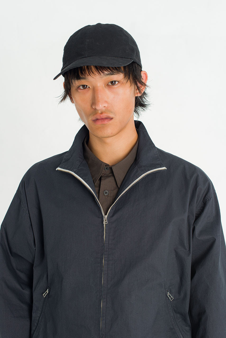 Menswear | Cotton Funnel Jacket, Navy
