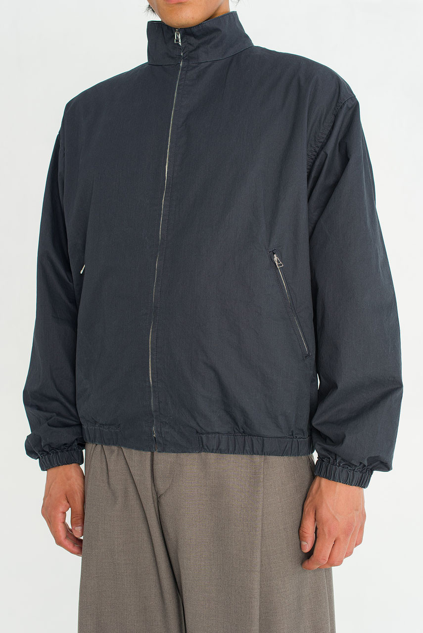 Menswear | Cotton Funnel Jacket, Navy